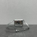 1:1 Replica Celine Teen Triomphe Bag Silver For Women 7in/19cm