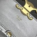 1:1 Replica Celine Teen Triomphe Bag Silver For Women 7in/19cm