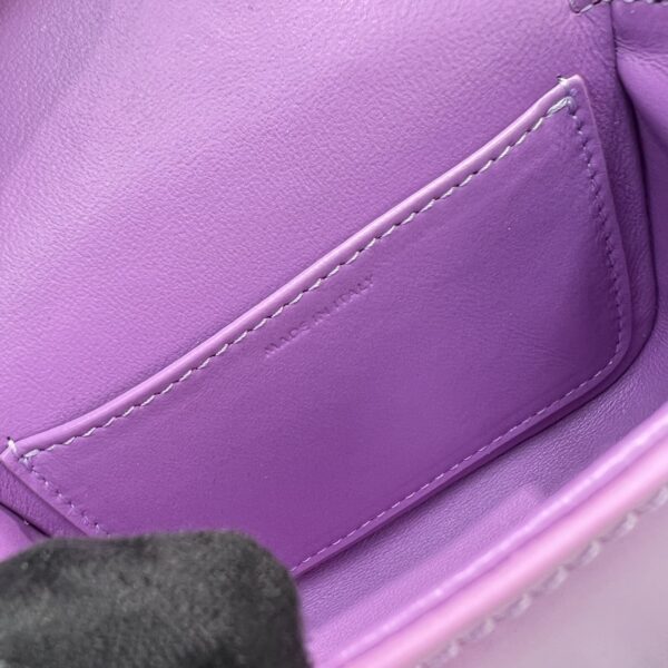 1:1 Replica Celine Teen Triomphe Bag Violet For Women 7in/19cm
