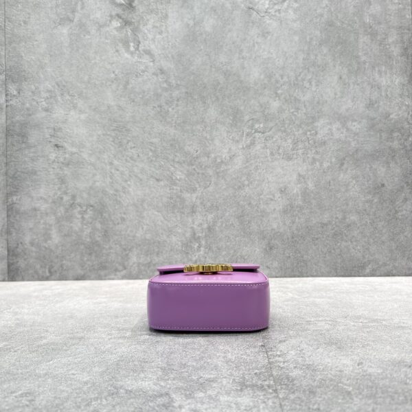 1:1 Replica Celine Teen Triomphe Bag Violet For Women 7in/19cm