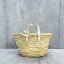 1:1 Replica Celine Teen Triomphe Celine Classic Panier In Palm Leaves And Lizard White For Women 8in/20cm