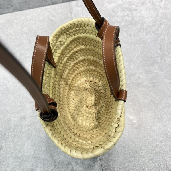 1:1 Replica Celine Teen Triomphe Classic Pannier Tote Tan For Women 8in/20cm