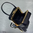 1:1 Replica Celine Triomphe Minaudiere Black For Women 4in/10cm