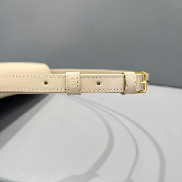 1:1 Replica Celine Triomphe Shoulder Bag Beige For Women 8in/20.5cm