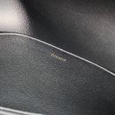 1:1 Replica Celine Triomphe Shoulder Bag Black For Women 8in/20cm 194143BF4.38NO