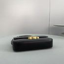 1:1 Replica Celine Triomphe Shoulder Bag Black For Women 8in/20cm 194143BF4.38NO