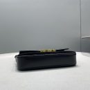 1:1 Replica Celine Triomphe Shoulder Bag Black For Women 8in/20cm