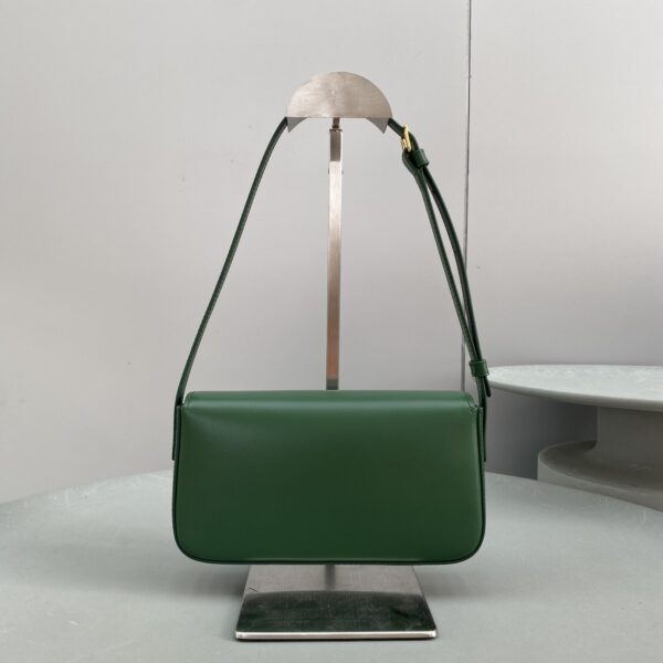 1:1 Replica Celine Triomphe Shoulder Bag Green For Women 8in/20cm