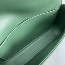 1:1 Replica Celine Triomphe Shoulder Bag Green For Women 8in/20cm