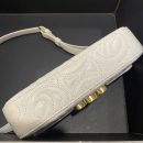 1:1 Replica Celine Triomphe Shoulder Bag In Quilted Triomphe Lambskin White For Women 8in/20cm 194143EF4.01BC