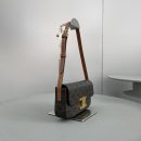 1:1 Replica Celine Triomphe Shoulder Bag In Triomphe Canvas Tan For Women 8in/20cm 194142CUZ.04LU