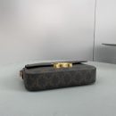 1:1 Replica Celine Triomphe Shoulder Bag In Triomphe Canvas Tan For Women 8in/20cm 194142CUZ.04LU