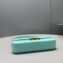 1:1 Replica Celine Triomphe Shoulder Bag Mint Green For Women 8in/20cm