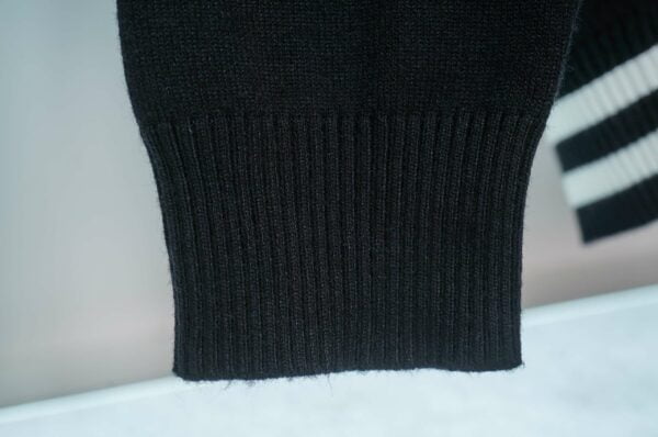 Celine V-Neck Cardigan Sweater Black For Men