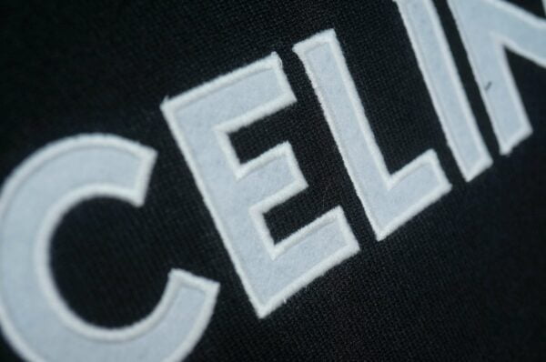 Celine V-Neck Cardigan Sweater Black For Men