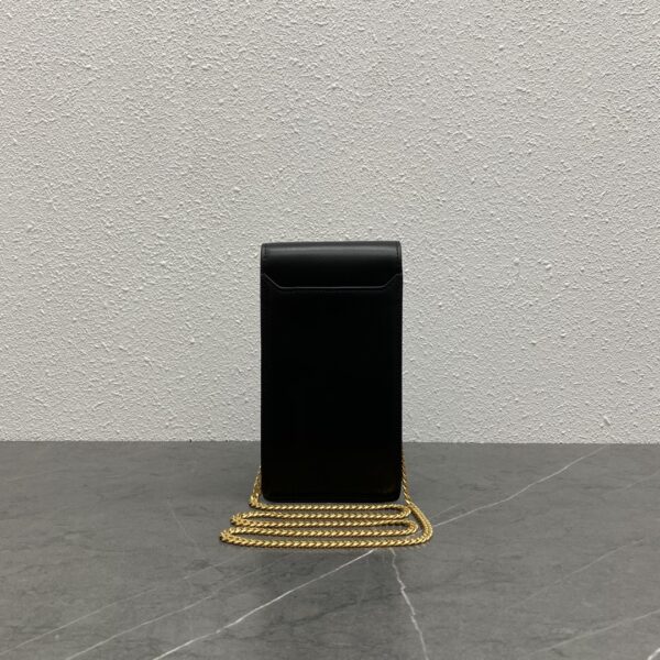 1:1 Replica Celine Vertical Phone Pouch Black For Women 6in/19cm 10J133DPV.38NO
