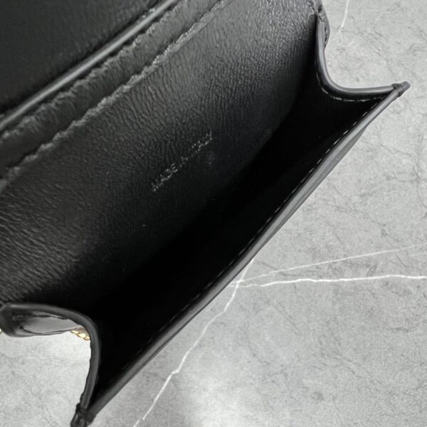 1:1 Replica Celine Vertical Phone Pouch Black For Women 6in/19cm 10J133DPV.38NO