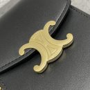 1:1 Replica Celine Vertical Phone Pouch Black For Women 6in/19cm 10J133DPV.38NO