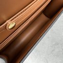 1:1 Replica Celine Wallet On Chain Triomphe In Textile Natural / Tan For Women 7in/19cm 10J972DB2.02NT
