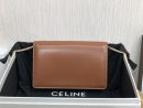 1:1 Replica Celine Wallet On Chain Triomphe Tan For Women 7in/19cm 10J733DPV.04LU