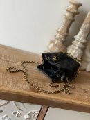 [REP 1:1] Chain Bucket Black/White For Women 5.5 in / 14 cm