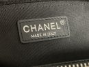 [REP 1:1] Chain Tote Shoulder Bag Black/White For Women 13in / 33cm A50995