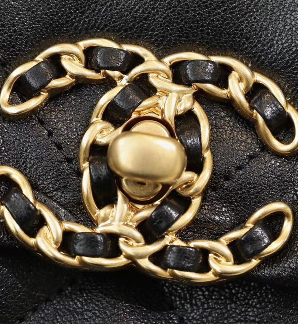 [REP 1:1] Chanel 19 Handbag 26cm Black For Women AS1160 B04852 94305