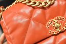 [REP 1:1] Chanel 19 Handbag 26cm Orange For Women AS1160