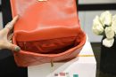 [REP 1:1] Chanel 19 Handbag 26cm Orange For Women AS1160