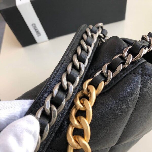 [REP 1:1] Chanel 19 HandBag Black For Women 10.1in/26cm AS1160