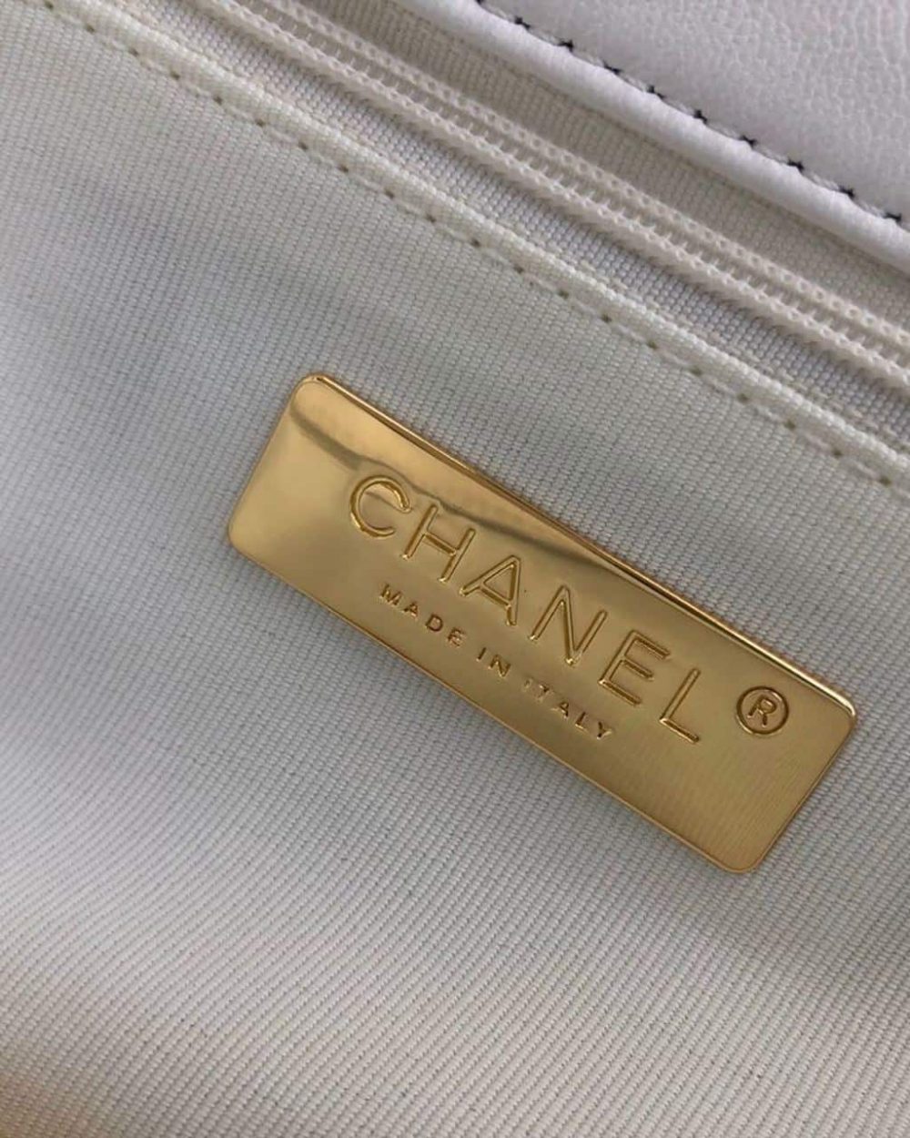 [REP 1:1] Chanel 19 HandBag White For Women 10.1in/26cm AS1160