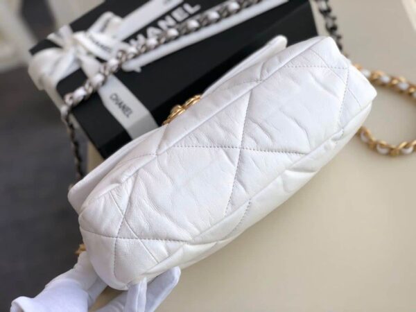 [REP 1:1] Chanel 19 HandBag White For Women 10.1in/26cm AS1160