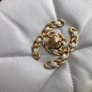 [REP 1:1] Chanel 19 HandBag White For Women 10.1in/26cm AS1160