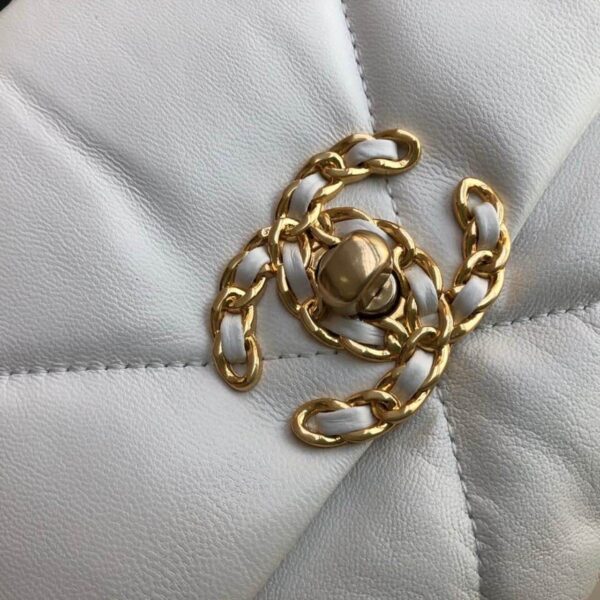 [REP 1:1] Chanel 19 HandBag White For Women 10.1in/26cm AS1160