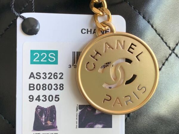 [REP 1:1] Chanel 22 Handbag Black For Women 16.4in/42cm AS3261 B08872 94305