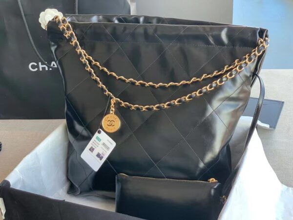 [REP 1:1] Chanel 22 Handbag Black For Women 16.4in/42cm AS3261 B08872 94305