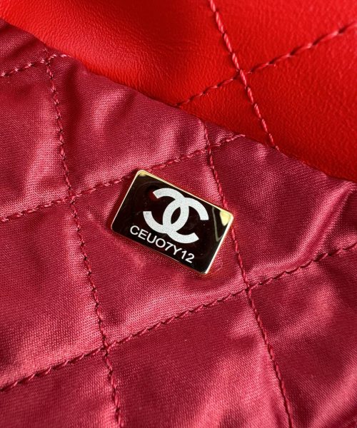 [REP 1:1] Chanel 22 Handbag Red/Pink For Women 39cm / 15.3in AS3261