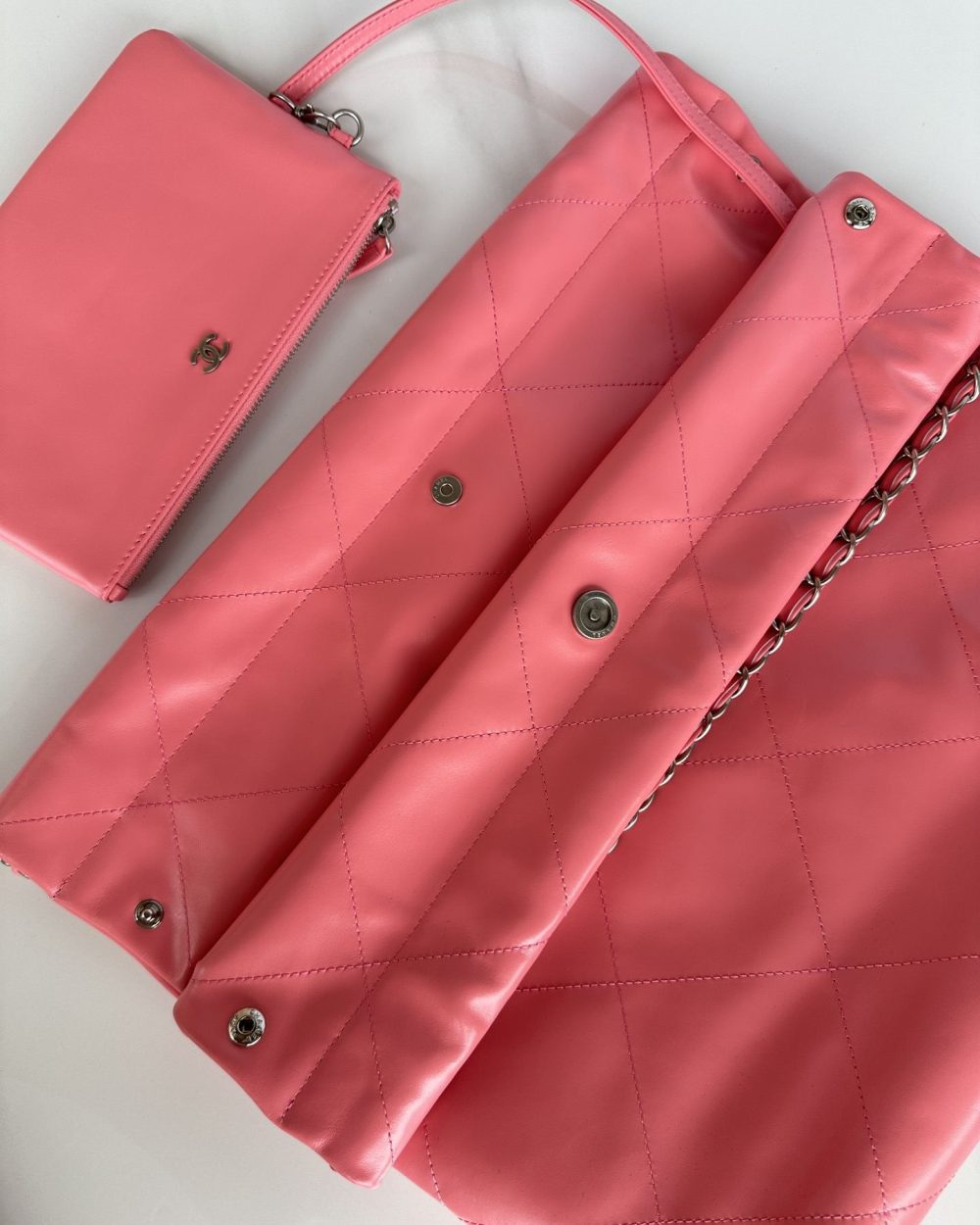 [REP 1:1] Chanel 22 Handbag Red/Pink For Women 39cm / 15.3in AS3261