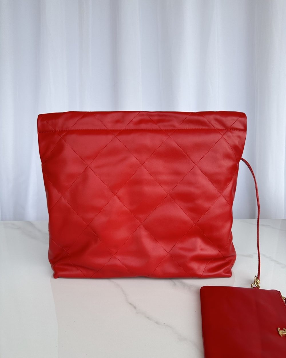 [REP 1:1] Chanel 22 Handbag Red/Pink For Women 39cm / 15.3in AS3261