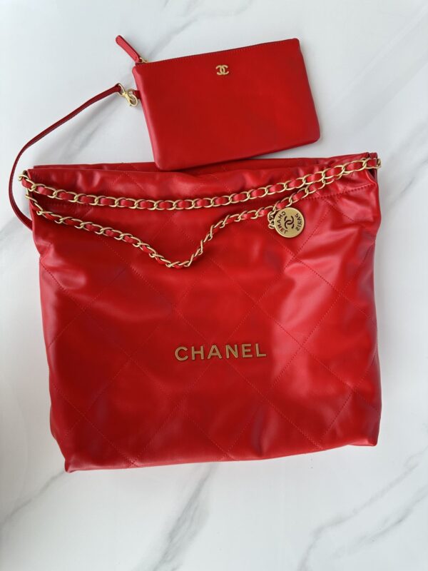 [REP 1:1] Chanel 22 Handbag Red/Pink For Women 39cm / 15.3in AS3261
