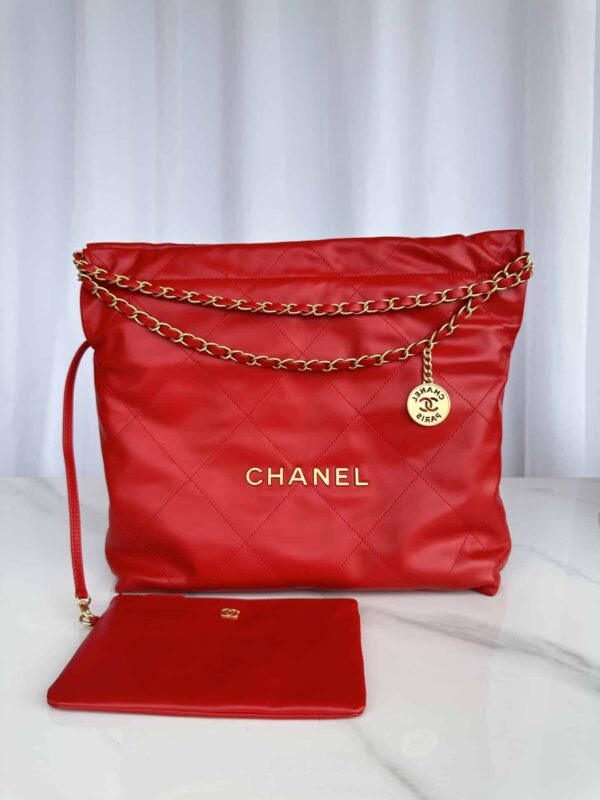 [REP 1:1] Chanel 22 Handbag Red/Pink For Women 39cm / 15.3in AS3261