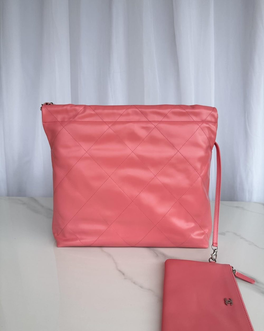 [REP 1:1] Chanel 22 Handbag Red/Pink For Women 39cm / 15.3in AS3261