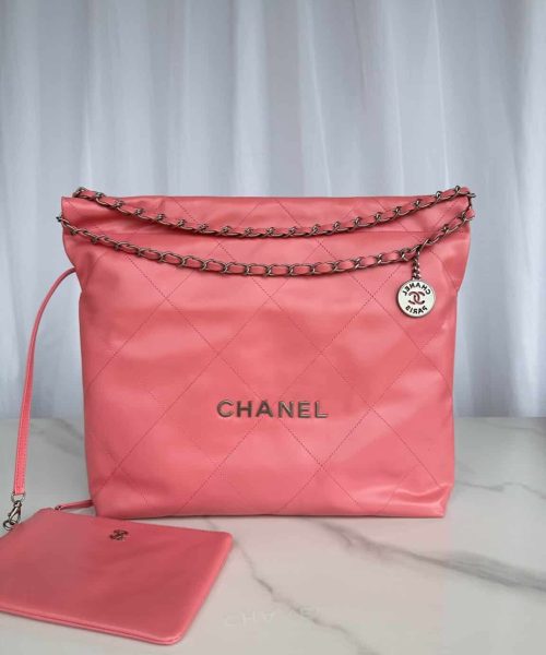 [REP 1:1] Chanel 22 Handbag Red/Pink For Women 39cm / 15.3in AS3261