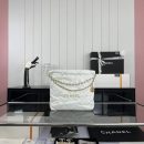 [REP 1:1] Chanel 22 Medium Handbag Yellow/Grey/Brown/Dark Blue/Pink/Jade Green/White For Women 37cm / 14.5in