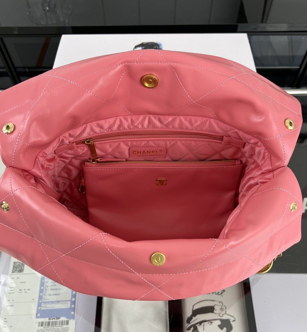 [REP 1:1] Chanel 22 Medium Handbag Yellow/Grey/Brown/Dark Blue/Pink/Jade Green/White For Women 37cm / 14.5in