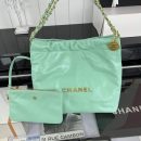 [REP 1:1] Chanel 22 Medium Handbag Yellow/Grey/Brown/Dark Blue/Pink/Jade Green/White For Women 37cm / 14.5in