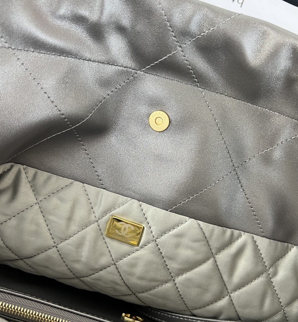 [REP 1:1] Chanel 22 Medium Handbag Yellow/Grey/Brown/Dark Blue/Pink/Jade Green/White For Women 37cm / 14.5in