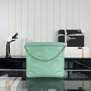 [REP 1:1] Chanel 22 Medium Handbag Yellow/Grey/Brown/Dark Blue/Pink/Jade Green/White For Women 37cm / 14.5in