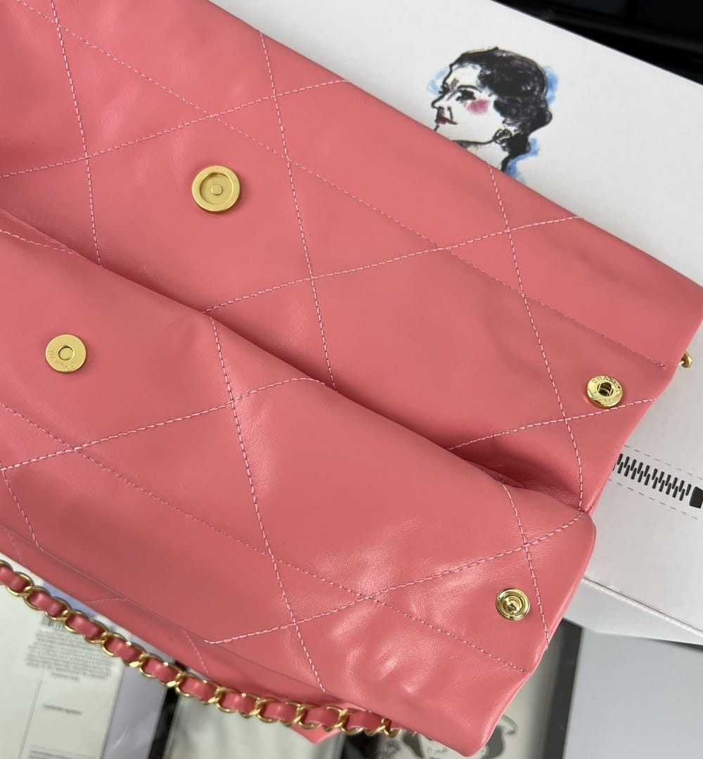 [REP 1:1] Chanel 22 Medium Handbag Yellow/Grey/Brown/Dark Blue/Pink/Jade Green/White For Women 37cm / 14.5in