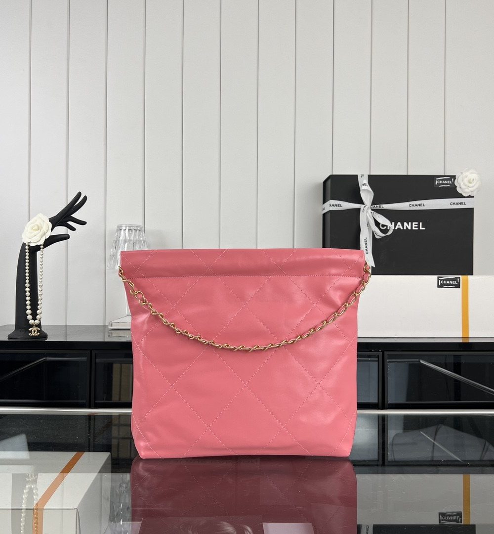 [REP 1:1] Chanel 22 Medium Handbag Yellow/Grey/Brown/Dark Blue/Pink/Jade Green/White For Women 37cm / 14.5in